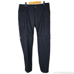 Kuhl Convertible Hiking Cargo  Pant Black Size 14 Reg Gorpcore Outdoor